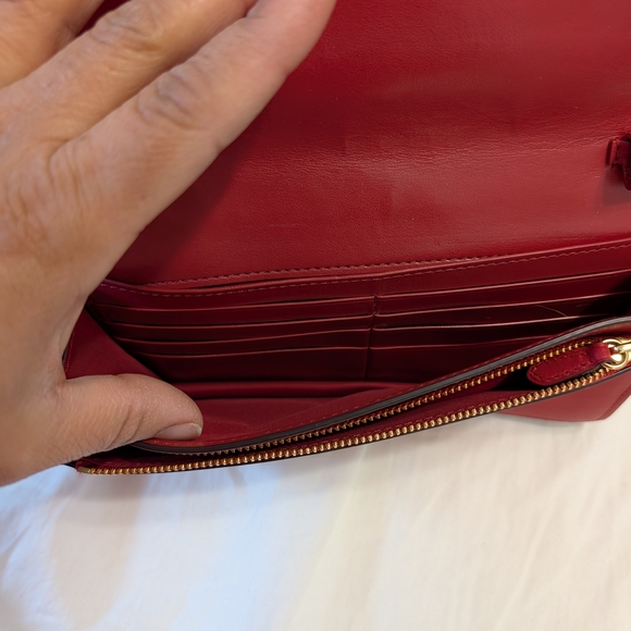 Coach Black and Red Wallet